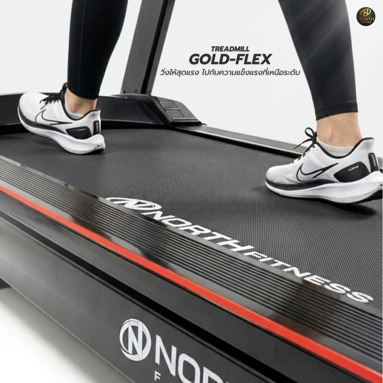 ลู่วิ่งไฟฟ้า North Fitness รุ่น GOLD-FLEX_n