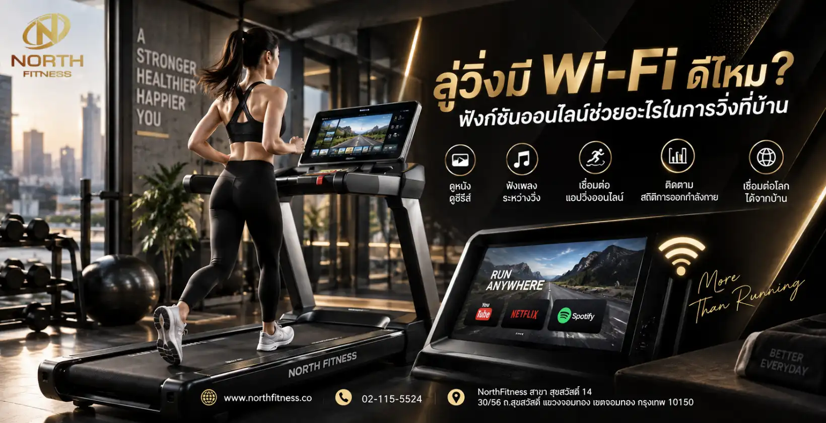 ลู่วิ่งมี Wi-Fi